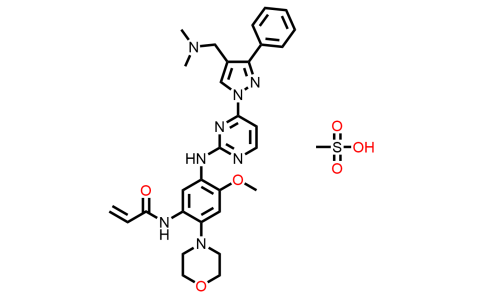 25052 - Lazertinib mesylate | CAS 2247995-37-3